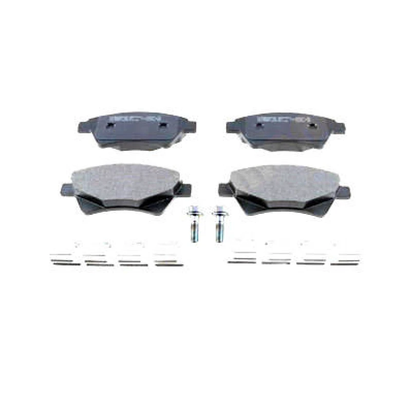 Image of ZIMMERMANN 23930.180.2 Brake pad set Front Axle, with spring, with bolts/screws Brake Pad Set,disc brake (402)