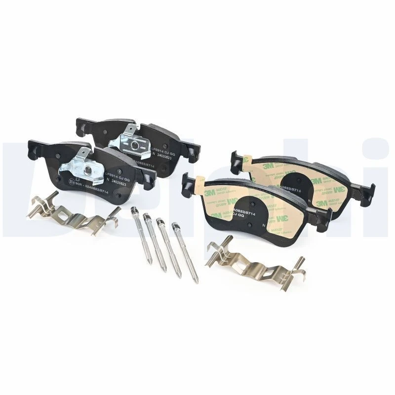 Image of DELPHI Brake pad set DELPHI LP3914