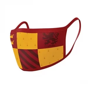 image of Harry Potter 2pk Face Coverings Gryffindor