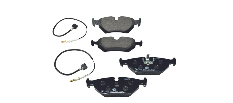 Image of HELLA Brake pad set HELLA 8DB 355 007-801