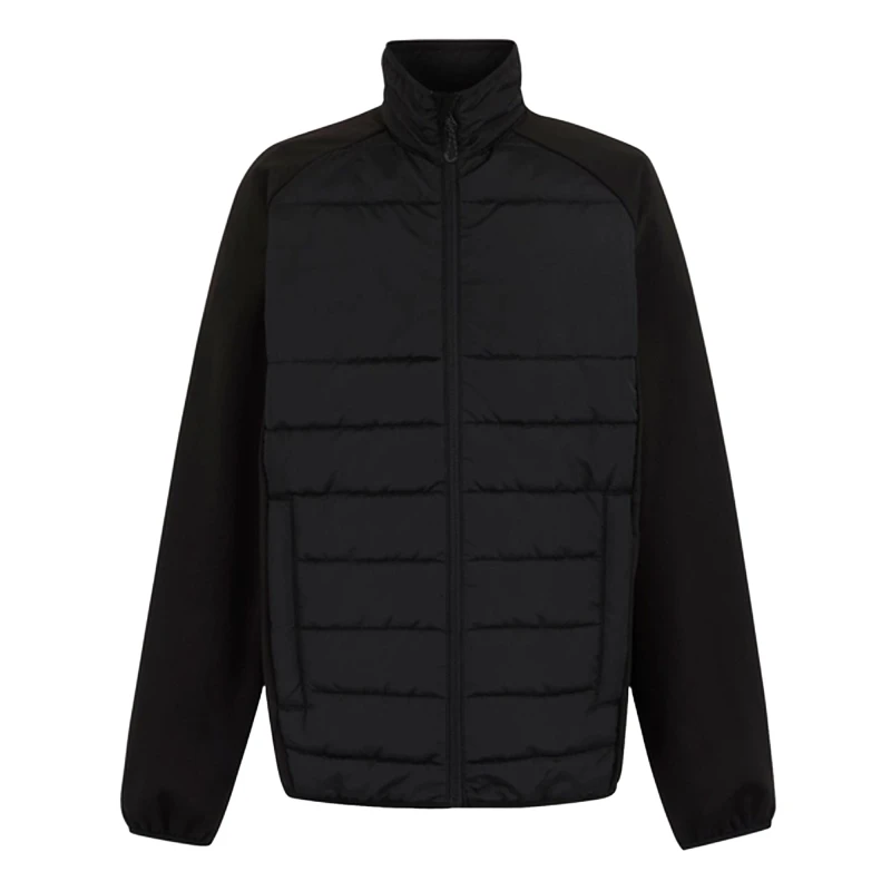Image of Regatta Professional Mens Hybrid Jacket in Black Size: XS Black Male XS