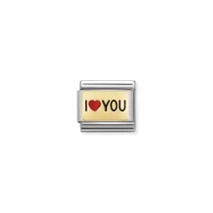 Image of Nomination 030284/52 Composable Classic PLATES Steel Enamel Jewellery