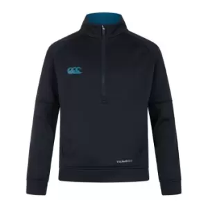 Image of Canterbury Zip Fleece Juniors - Black