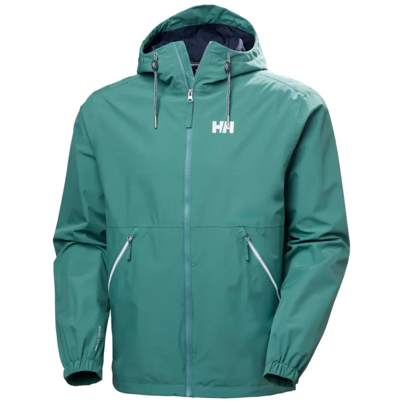 Image of Helly Hansen Hooded waterproof jacket Helly Hansen Sandoy Vert Male 2XL