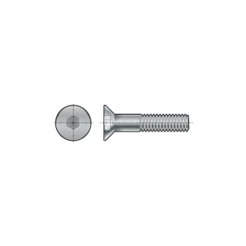 Image of M8X30 Skt Countersunk Head Screw BZP (GR-10.9)- you get 10 - Qualfast
