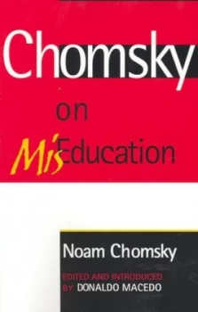 Image of Chomsky on Miseducation by Noam Chomsky Paperback