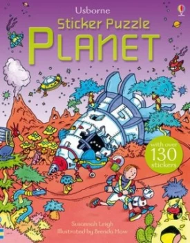 Image of Sticker Puzzle Planet by Susannah Leigh Book