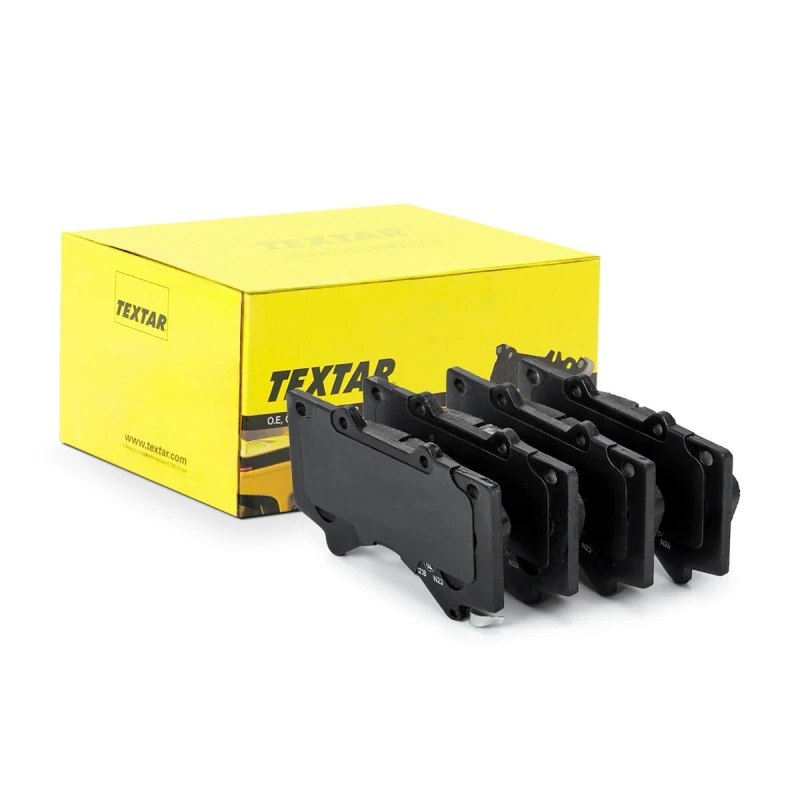 Image of TEXTAR 2438601 Brake pad set with acoustic wear warning Brake Pad Set,disc brake (402)