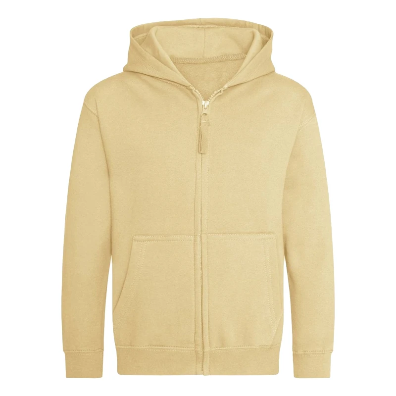 Image of Awdis Zoodie boys's Children's sweatshirt in Beige