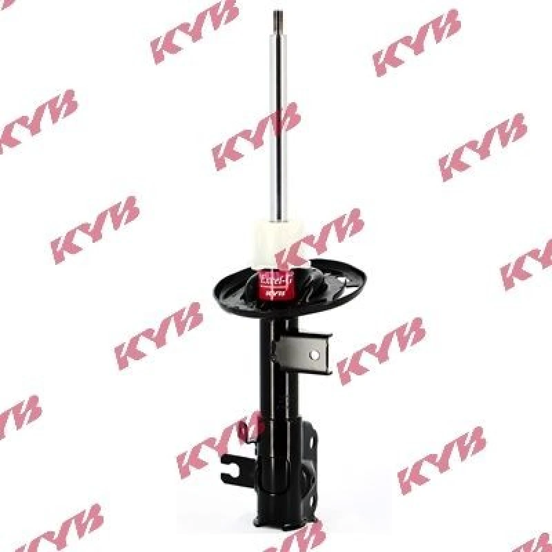 Image of KYB 338087 Shock absorber Front Axle Right, Gas Pressure, Twin-Tube, Suspension Strut, Top pin Shock Absorber (854)