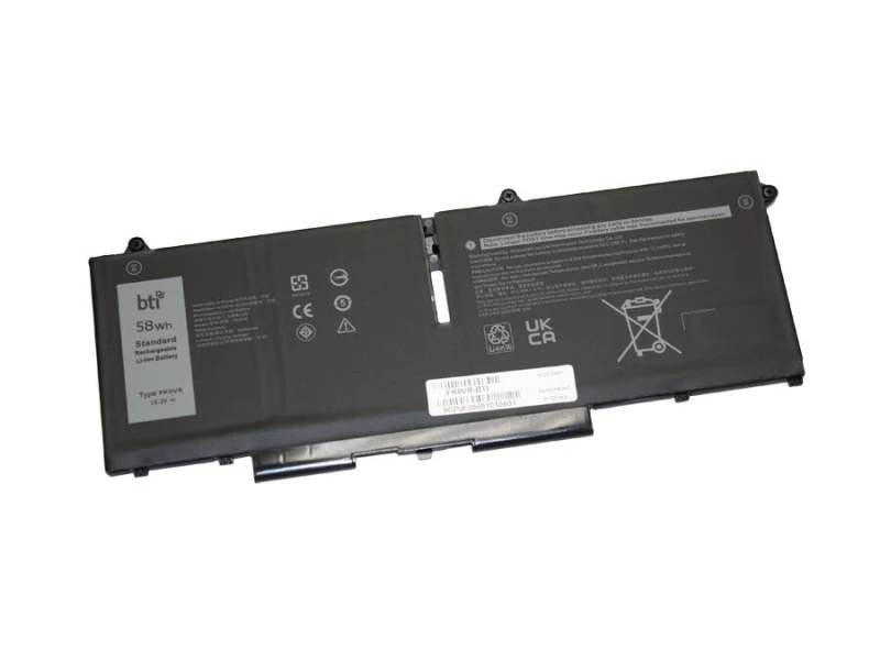 Image of BTI BTI 07KRV compatible 58Wh 4-cell battery for Dell Precision Latitude 07KRV-BTI