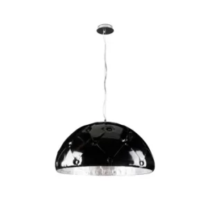 Image of Chesterfield 4 Light Dome Pendant Ceiling Lights Black