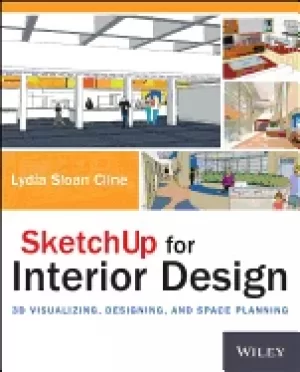 Image of sketchup for interior design 3D visualizing designing and space planning