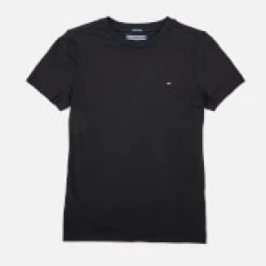 Image of Tommy Hilfiger Boys' Basic Short Sleeve T-Shirt - Meteorite - 10 Years