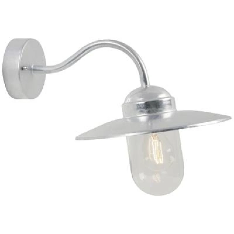 Image of Nordlux Nordlux Luxembourg 22671031 Outdoor wall light E-27 Galvanized 22671031