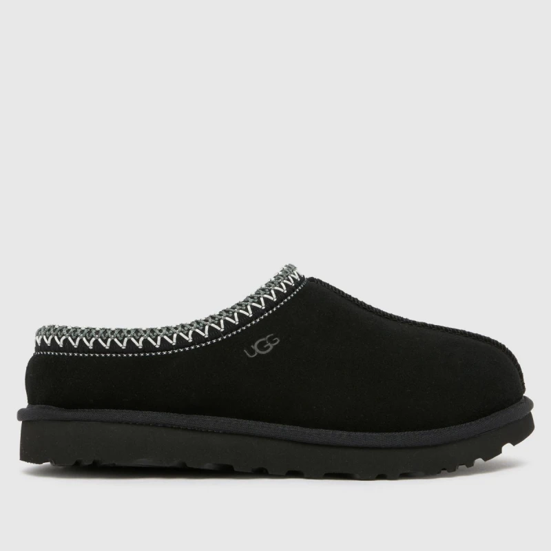 Image of UGG Tasman II Slippers in Black UK 8