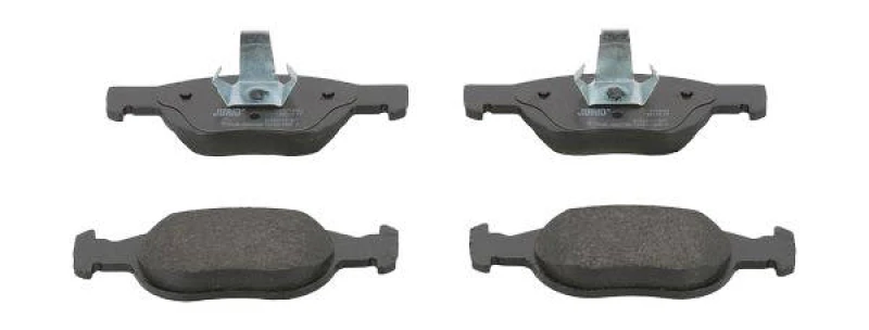 Image of JURID 571949J Brake pad set not prepared for wear warning indicator, without accessories Brake Pad Set,disc brake (402)