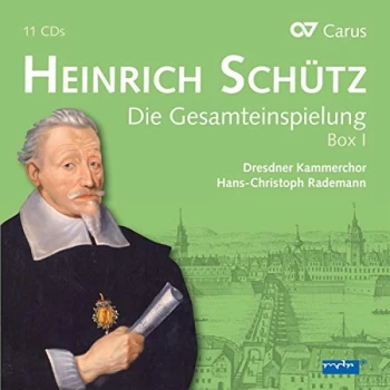Image of Mields/Rademann/Kobow/Poplutz/Dresdner Barockorchester/Dresdner Kammerchor/+ - Heinrich Sch&uuml;tz: Complete Recording Box I...