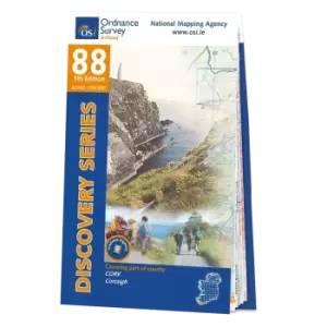 Image of Map of County Cork: OSI Discovery 88