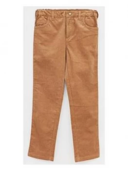 Image of White Stuff Boys Callum Cord Trouser - Mid Brown, Size 9-10 Years