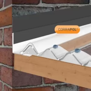 Image of Corrapol Rock n Lock Side Wall Bar 3M White