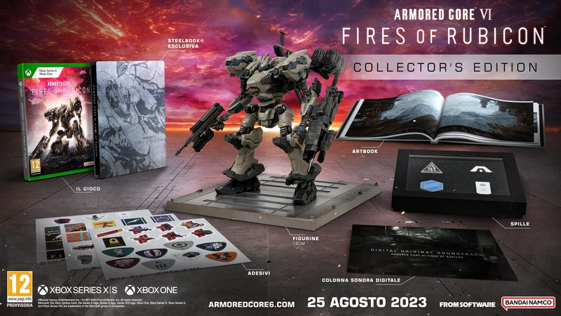 Image of Armoured Core 6 Fires of Rubicon Collectors Edition Xbox Series X Game