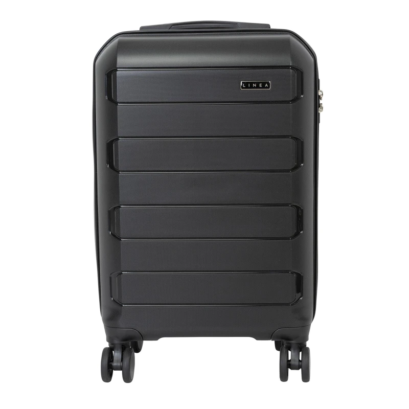 Image of Linea Turin Hard Suitcase Black unisex 22in/56cm