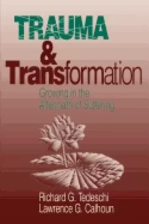 Image of trauma and transformation growing in the aftermath of suffering