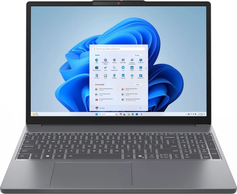 Image of Lenovo IdeaPad Slim 3 15ARP10 15.3" Laptop - AMD Ryzen 5, 512GB SSD, 24 GB RAM - Lunar Grey