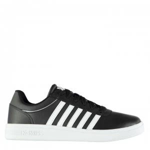 Image of K Swiss Court Cheswick Trainers Mens - Black/White