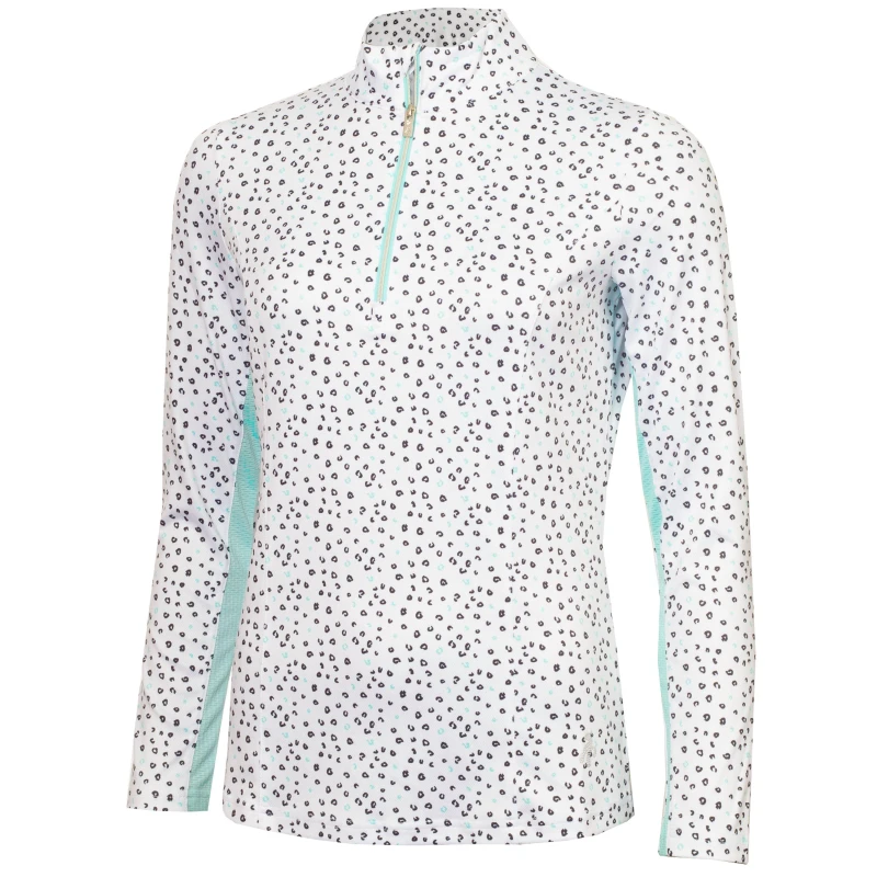 Image of Calvin Klein Golf Womens Pullover Jumper Leoprnt female 8 (XS)
