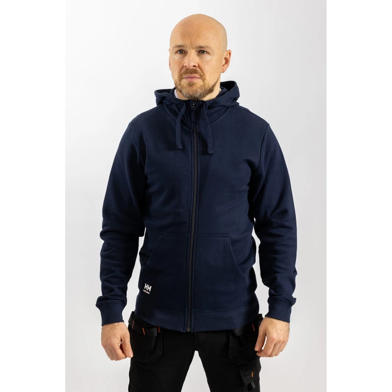 Image of Helly Hansen Manchester Zip Hoodie Navy male