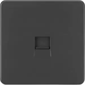 MLA Knightsbridge Screwless Telephone Master Socket Anthracite - SF7300AT - main image