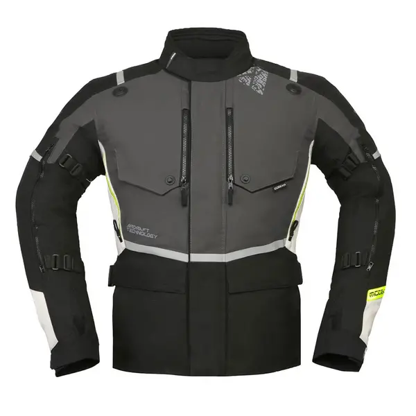 Image of Modeka Trohn Jacket Dark Gray Light Gray 2XL