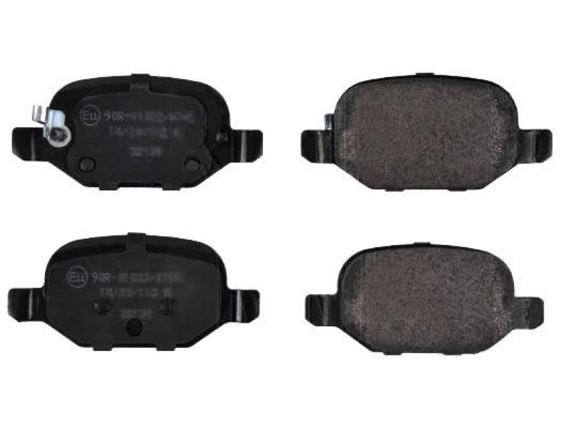 Image of Blue PRINT ADBP420052 Brake pad set Rear Axle, with acoustic wear warning Brake Pad Set,disc brake (402)