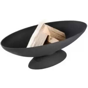 image of Esschert Design - Fire Bowl Oval FF132 Black