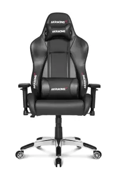 image of AKRacing Premium PC gaming chair Upholstered padded seat Black, Carbon