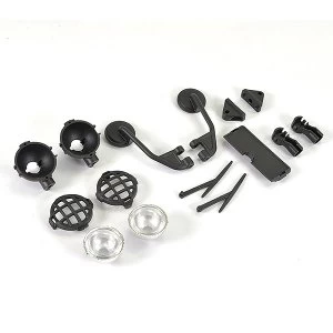 Image of Ftx Texan 1/10 Moulded Mirrors, Spot Light & Wipers