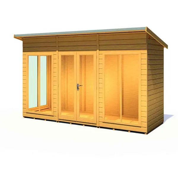 Image of Shire Lela 12ft x 4ft Summerhouse