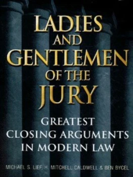 Image of Ladies and Gentlemen of the Jury by B Bycel M Lief H Caldwell Hardback