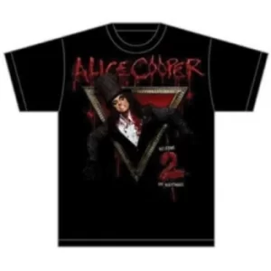 image of Alice Cooper Welcome to My Nightmare Mens T-Shirt: X-Large