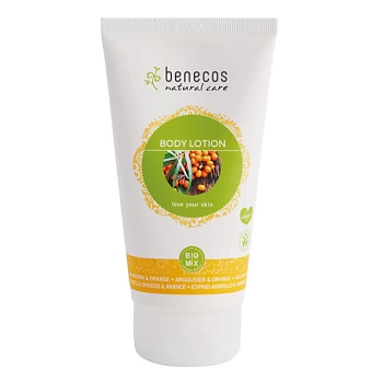 image of Benecos Natural Body Lotion - Sea Buckthorn and Orange