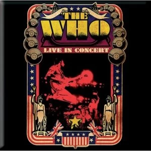 Image of The Who - Live in Concert Fridge Magnet