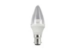 Image of Integral Candle 3.4W (25W) 2700K 250lm B15 Non-Dimmable Clear Lamp