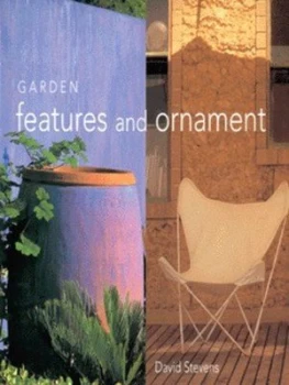 Image of Garden Features and Ornament by David Stevens Hardback