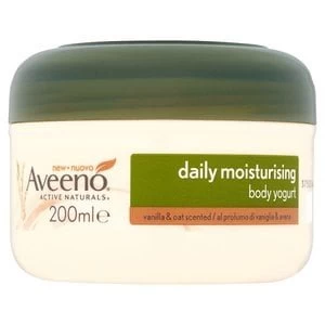 image of Aveeno Daily Moisturising Body Yogurt Vanilla & Oat 200ml