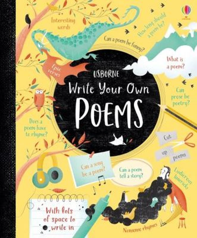 Image of Jerome Martin Write Your Own Poems Book Multi unisex