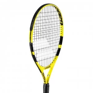 Image of Babolat Nadal Tennis Racket Juniors - Yellow/Navy