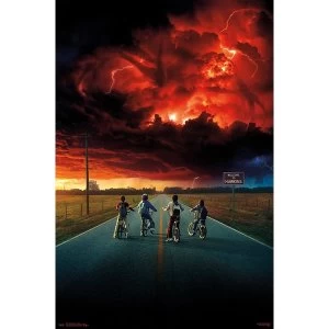 image of Stranger Things 2 Key Art Poster