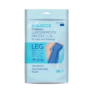Image of Bloccs W/proof Cast Protector Lrg Child Full Leg Age 10-14